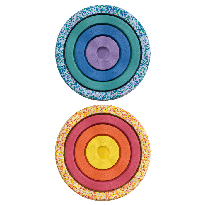 Stapelstein Balance Stepping Stones Original + Inside Combination, Set of 8, Rainbow Classic from Australia