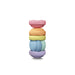 Stapelstein Balance Stepping Stones Original Mini, Set of 6, Rainbow Pastel from Australia