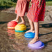 Stapelstein Balance Stepping Stones Original, Set of 6, Rainbow from Australia