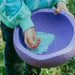 Single, Solid Colour Stapelstein Original Balance Stepping Stone in violet from Australia