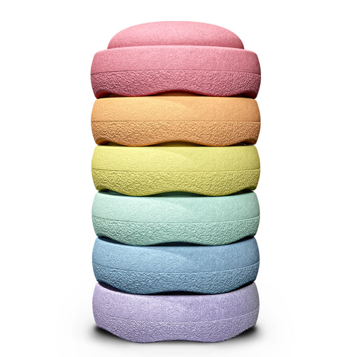 Stapelstein Balance Stepping Stones Rainbow Bundled Set from Australia