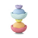 Set of 6 Rainbow Pastel Staplestein Balance Stepping Stones for Kids from Australia