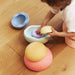 Set of 6 Rainbow Pastel Staplestein Balance Stepping Stones for Kids from Australia