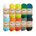 URSUS Cotton Yarn Bold Colours 10 x 10g from Australia