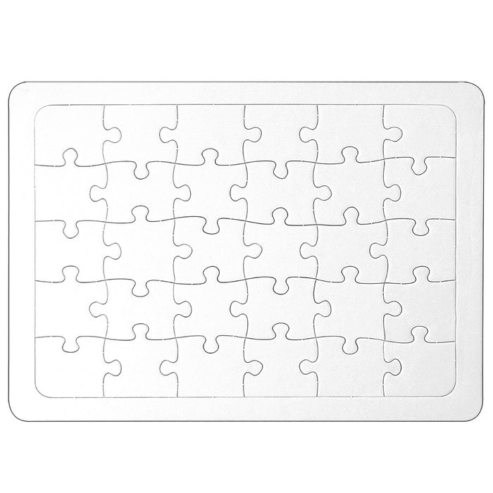 URSUS DIY Jigsaw Puzzle White, Customisable 30 Pieces from Australia