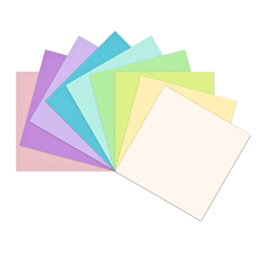 URSUS Folding Paper Pastel, 10 Colours, 20 Sheets Square from Australia