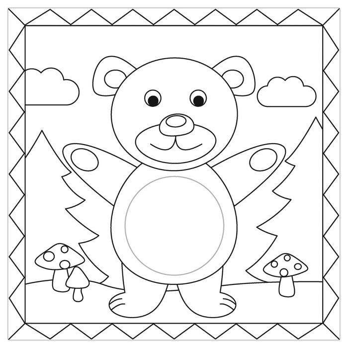 URSUS Paper Crafts 3D Honeycomb Ball Colouring Pictures, Set of 6 Autumn from Australia