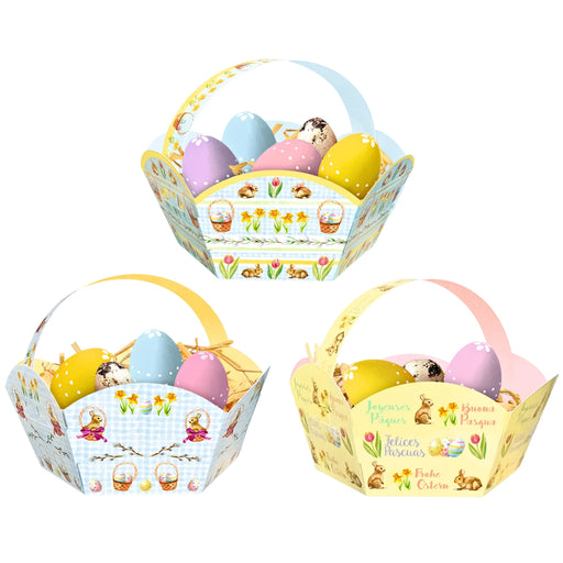 URSUS Paper Crafts DIY Easter Baskets, Set of 3 from Australia