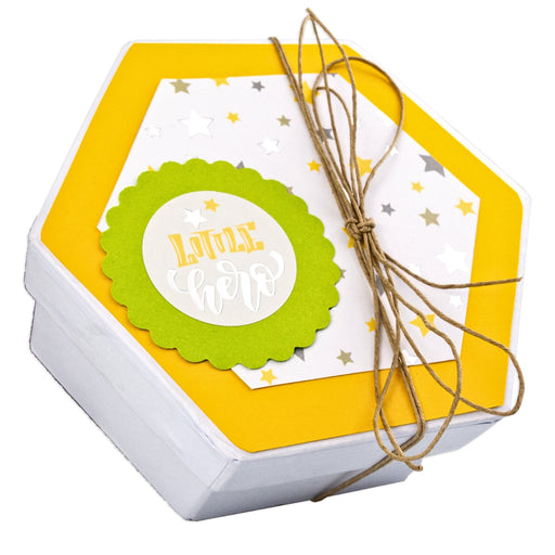 URSUS Paper Crafts DIY Gift Box, Set of 3 Hexagonal from Australia