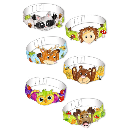 URSUS Paper Crafts DIY Kid's Crowns, Set of 8 Autumn from Australia