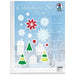 URSUS Paper Crafts DIY Kit Window Art Decoration, Set of 12 Christmas Winter from Australia