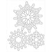 URSUS Paper Crafts DIY Kit Window Art Decoration, Set of 12 Christmas Winter from Australia