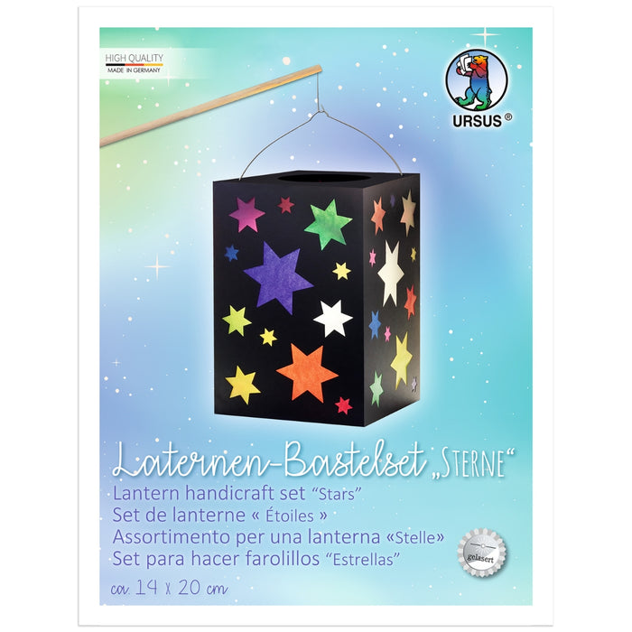 URSUS Paper Crafts DIY Lantern, Black Box Stars from Australia