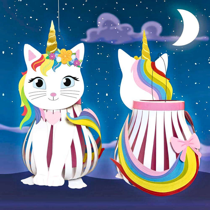 URSUS Paper Crafts DIY Lantern Kittycorn from Australia