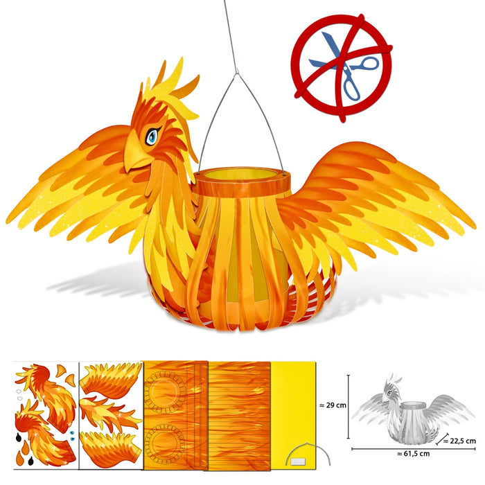 URSUS Paper Crafts DIY Lantern Phoenix from Australia