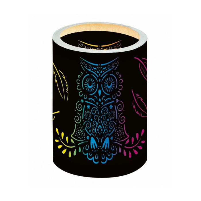 URSUS Paper Crafts DIY Lantern, Rainbow Silhouette Owl from Australia