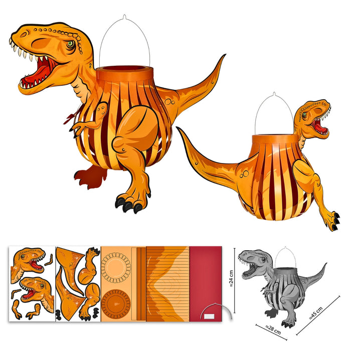 URSUS Paper Crafts DIY Lantern T-Rex from Australia