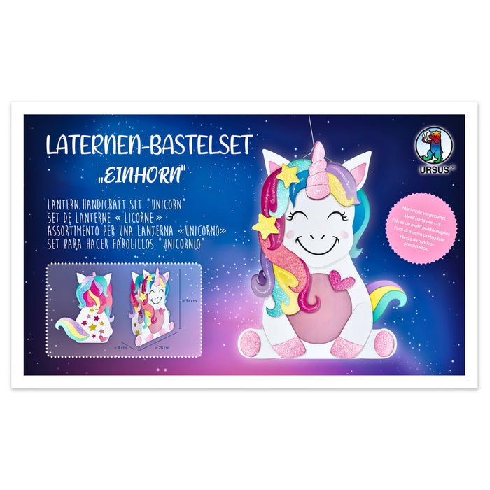 URSUS Paper Crafts DIY Lantern Unicorn from Australia