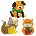 URSUS Paper Crafts DIY Scrunched Ball Picture Art, Set of 6 Pets from Australia