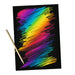 URSUS Paper Crafts Scratch Art, 10 Sheets, A5 Rainbow from Australia