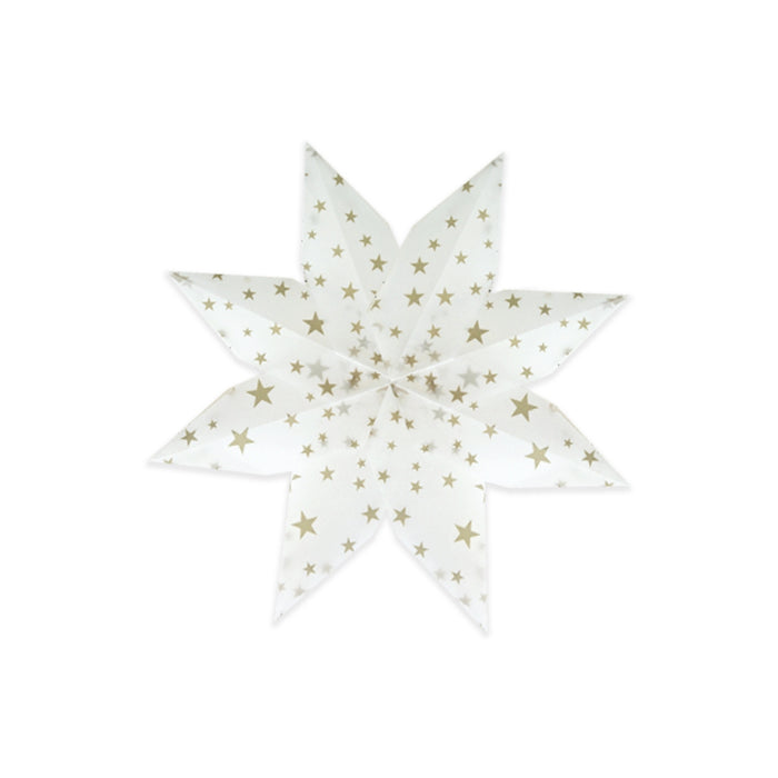 URSUS Paper Crafts - Window Star Translucent Folding Paper, 80 Sheets Winter from Australia