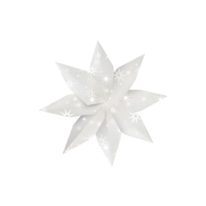 URSUS Paper Crafts - Window Star Translucent Folding Paper, 80 Sheets Winter from Australia