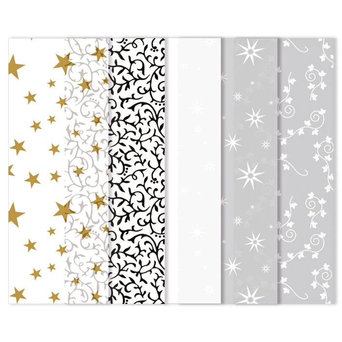 URSUS Paper Crafts - Window Star Translucent Folding Paper, 80 Sheets Winter from Australia