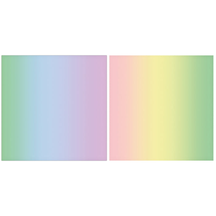 URSUS Rainbow Pastels Folding Paper 50 Sheets 15cm from Australia