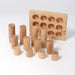 10573 Grimm's Stacking Game Small Natural Rollers