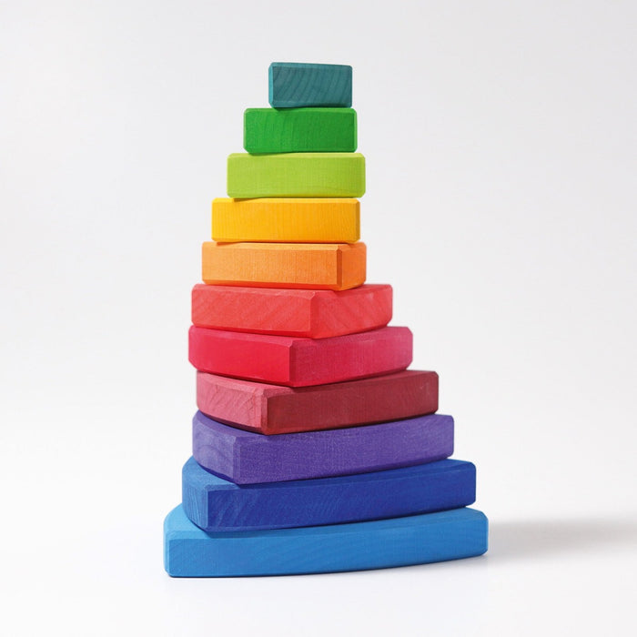 11030 Grimms Rainbow Triangle Stacking Tower