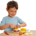 Erzi Sandwich Cutting Set Wooden Play Food for Children's Pretend Play from Australia