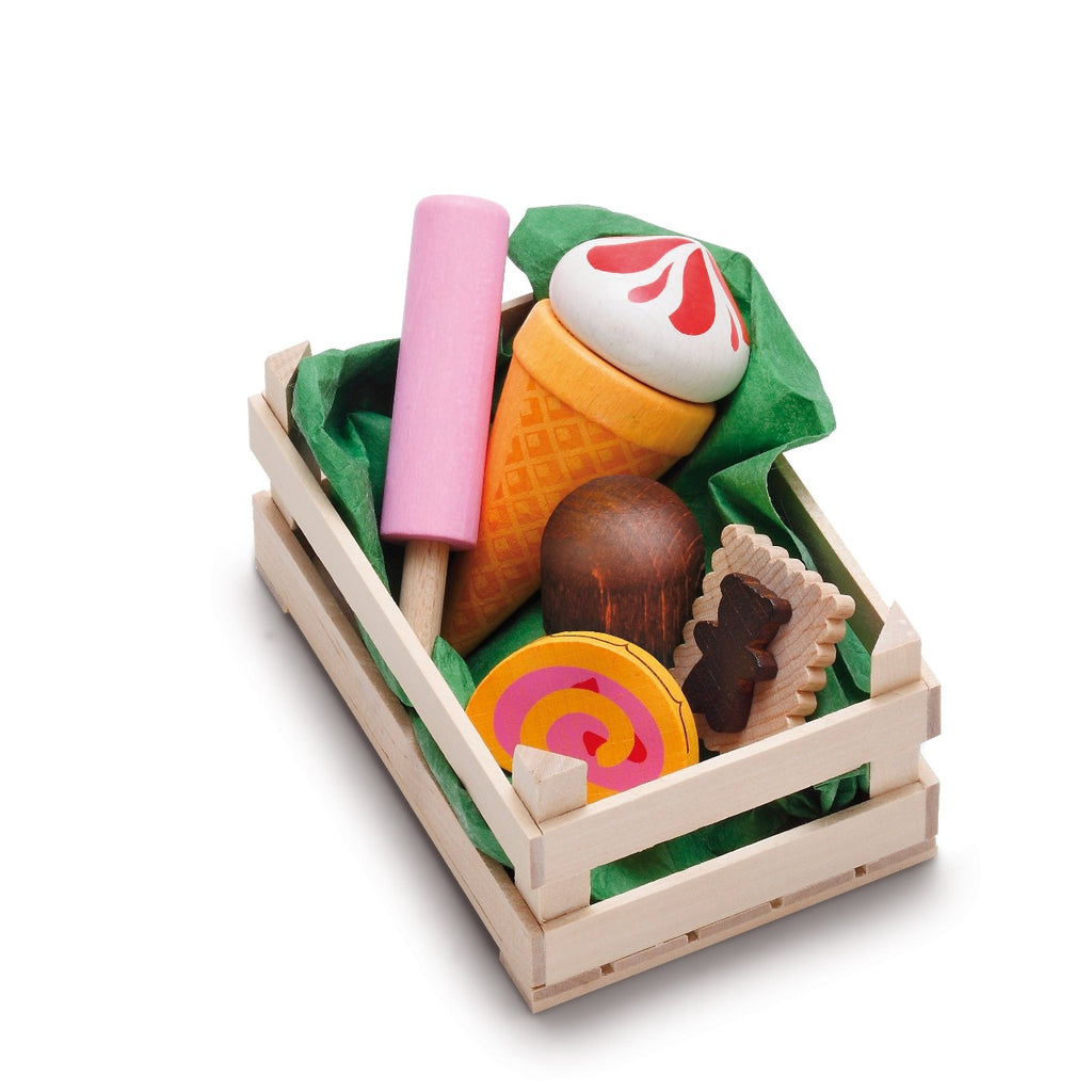 Erzi Toys - realistic wooden play food vegetables & fruits — Oskar's ...