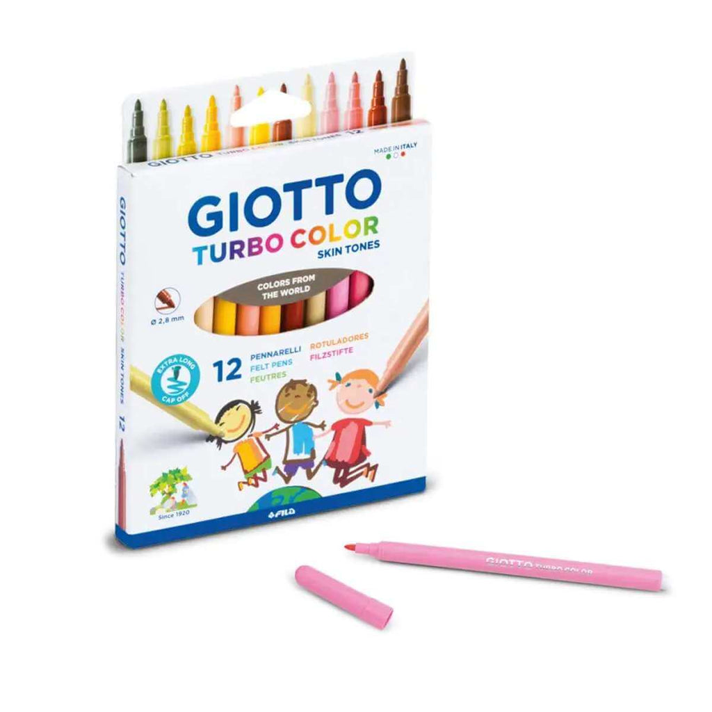 Giotto Turbo Colour Fibre Pens - The Deckle Edge