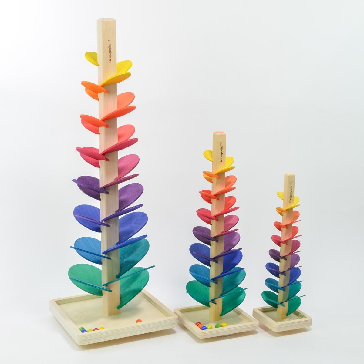 72062600 Grunspecht Rainbow Musical Sound Marble Tree - Large 72 cm