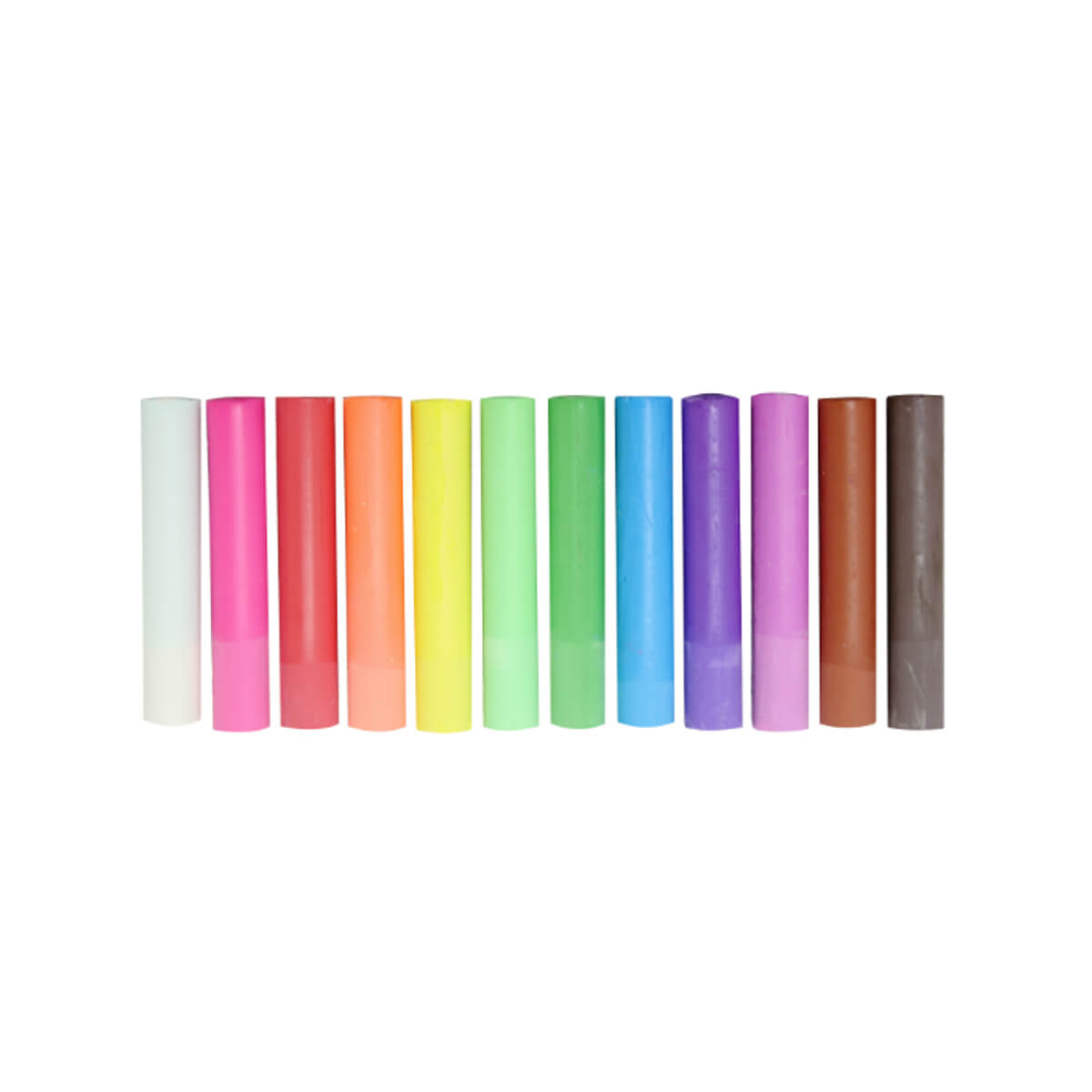 KT-SAC-12 Kitpas Dustless Art Chalk 12 Colours